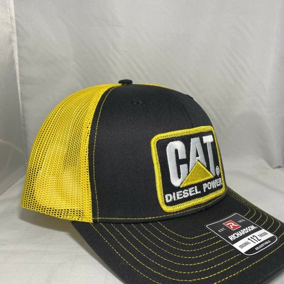 Caterpillar CAT Richardson 112 Snap Back Trucker Hat - Picture 4 of 8